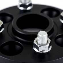 Load image into Gallery viewer, Mishimoto Wheel Spacers - 4x100 - 56.1 - 15 - M12 - Black Wheel Spacers & Adapters Mishimoto
