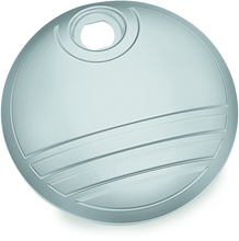 Load image into Gallery viewer, Kuryakyn Tri-Line Fuel Door Chrome Kuryakyn