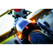 Load image into Gallery viewer, Kuryakyn Kellerman Atto Smoke Lens Red Run-Brake Satin Black