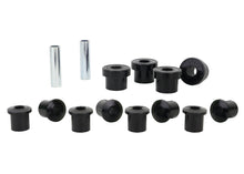 Load image into Gallery viewer, Whiteline 1976-1983 Jeep CJ5 Spring - Eye Front/Rear And Shackle Bushing Whiteline