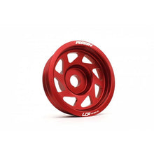 Load image into Gallery viewer, PERRIN 93-14 Subaru Impreza (Incl. 02-14 WRX) / 04-21 STI Lightened Crank Pulley - Red
