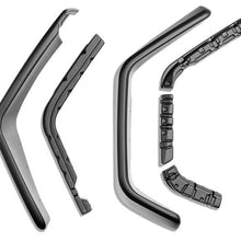 Load image into Gallery viewer, Rugged Ridge 07-18 Jeep Wrangler JK 2-Door+4-Door Unlimited Max Terrain Fender Flare Front+Rear Set Rugged Ridge