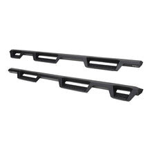 Load image into Gallery viewer, Westin 2019 Chevrolet Silverado/Sierra 1500 (5.5ft) Drop Wheel to Wheel Nerf Step Bars - Txt Black Westin