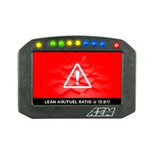 Load image into Gallery viewer, AEM CD-5G Carbon Flush Digital Dash Display w/ Internal 20Hz GPS & Antenna