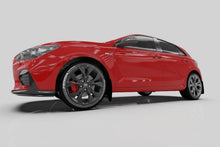 Load image into Gallery viewer, Rally Armor 19-21 Hyundai Elantra GT N Line/i30 Black UR Mud Flap w/Grey Logo Mud Flaps Rally Armor