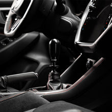 Load image into Gallery viewer, Cobb Subaru 6-Speed Tall Weighted COBB Shift Knob - Black (Incl. Both Red + Blk Collars) Shift Knobs COBB