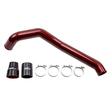 Load image into Gallery viewer, Wehrli 04.5-10 Chevrolet 6.6L LLY/LBZ/LMM Duramax Driver Side 3in Intercooler Pipe - Bengal Red Intercooler Pipe Kits Wehrli