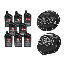 Load image into Gallery viewer, aFe Power Front/Rear Diff Cover Kit w/ Oil 13-18 Dodge L6 Trucks (AAM 9.25-12 & AAM 11.5/12-14)