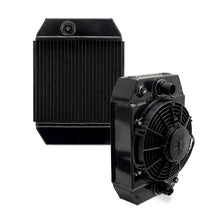 Load image into Gallery viewer, Mishimoto Universal Drag Race Performance Aluminum Radiator - Black Mishimoto