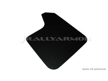 Load image into Gallery viewer, Rally Armor Universal Basic Mud Flap White Logo Mud Flaps Rally Armor