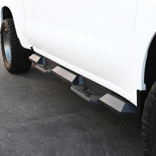 Load image into Gallery viewer, Westin 2019 Chevrolet Silverado/Sierra 1500 Crew Cab Xtreme Nerf Step Bars - Textured Black Westin
