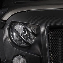 Load image into Gallery viewer, Rugged Ridge 07-18 Jeep Wrangler JK Black Elite Pivotal Headlight Euro Guard Rugged Ridge