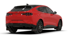 Load image into Gallery viewer, Rally Armor 21-25 Ford Mustang Mach-E/GT/Rally Black Mud Flap w/White Logo Mud Flaps Rally Armor