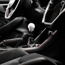 Load image into Gallery viewer, COBB Shift Knobs Cobb Subaru 6-Speed Weighted COBB Shift Knob - White (Incl. Both Red + Blk Collars)