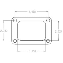 Load image into Gallery viewer, Cometic Gasket Exhaust Gaskets Cometic Garrett T6 .010in Rubber Coated Stainless Turbo Inlet Flange Gasket
