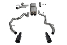 Load image into Gallery viewer, CORSA Performance Catback Corsa 25-26 RAM 1500 RHO Crew Cab 3.0L Turbo Cat-Back Dual Rear Exit w/ 5in Single Black Pro Series