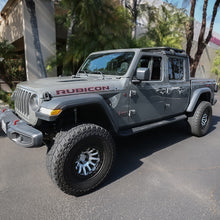 Load image into Gallery viewer, Go Rhino SRM 500 Flat Rack 35in. - Tex. Blk (Incl. Clamps - Mounts to Many Styles of Cross Bars) Roof Baskets Go Rhino