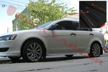 Load image into Gallery viewer, Rally Armor 07-17 Mitsubishi Lancer Black UR Mud Flap w/ Blue Logo Mud Flaps Rally Armor