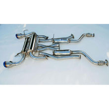 Load image into Gallery viewer, Invidia 03-08 Infiniti G35 Coupe Gemini Rolled Titanium Tip Cat-back Exhaust