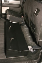 Load image into Gallery viewer, Tuffy Ford F150 Supercrew W/ Subwoofer Underseat Lockbox 2/3 Length W/ Keyed Lock For Cargo Boxes & Bags Tuffy Products