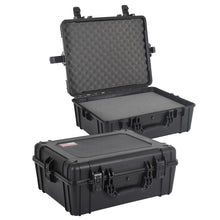 Load image into Gallery viewer, Go Rhino XVenture Gear Hard Case w/Foam - Large 25in. / Lockable / IP67 - Tex. Black Cargo Boxes & Bags Go Rhino