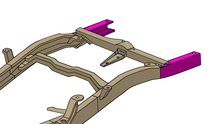 Load image into Gallery viewer, Rustbuster Raer Frame Section Left Side | RB7601L