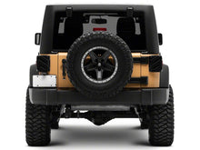 Load image into Gallery viewer, Raxiom 07-18 Jeep Wrangler JK Axial Series Trident LED Tail Lights- Blk Housing (Smoked Lens) Tail Lights Raxiom