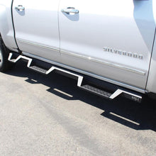 Load image into Gallery viewer, Westin 07-18 Chevrolet Silverado 1500 CC 5.5ft Bed HDX Drop W2W Nerf Step Bars - Tex. Blk Westin