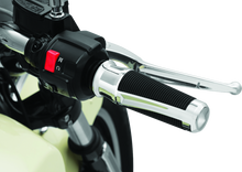 Load image into Gallery viewer, Kuryakyn Phantom Grips Indian Chrome Misc Powersports Kuryakyn