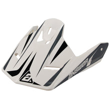 Load image into Gallery viewer, Answer 26 AR1 Mototown Glossy Visor - White/Grey/Black | 475262