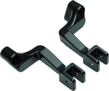 Load image into Gallery viewer, Kuryakyn Passenger Peg Mounts Indian Models Gloss Black Misc Powersports Kuryakyn