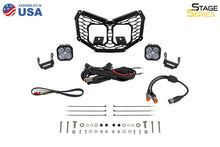 Load image into Gallery viewer, Diode Dynamics 17-24 Can-Am Maverick X3 Stage Series LED Grille Kit - Pro White Fog Diode Dynamics
