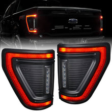 Load image into Gallery viewer, Oracle Lighting 21-24 Ford F-150 Flush Style LED Tail Lights ORACLE Lighting
