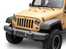 Load image into Gallery viewer, Raxiom 07-08 Jeep Wrangler JK Hi Output LED Headlights/Angel Eye DRL- Black Housing- Clear Lens | J211420