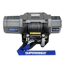 Load image into Gallery viewer, Superwinch 4500 LBS 12V DC 15/64in x 40ft Steel Rope Roller Fairlead SP 45 Winch Superwinch
