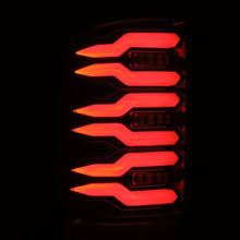 Load image into Gallery viewer, AlphaRex 07-13 GMC Sierra 1500/2500HD/3500HD Luxx Series LED Tail Lights - Alpha Black AlphaRex