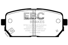 Load image into Gallery viewer, EBC 2007-2010 Kia Rondo 2.4L Ultimax2 Rear Brake Pads Brake Pads - OE EBC
