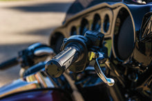Load image into Gallery viewer, Kuryakyn Heavy Industry Grips Throttle-By-Wire Black Kuryakyn