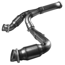 Load image into Gallery viewer, Kooks 11-13 GM 1500 Series Truck 6.2L 3in x OEM Out Cat SS Y Pipe Kooks HDR Req Kooks Headers