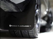 Load image into Gallery viewer, Rally Armor 08-10 Subaru WRX / 08-11 Impreza 2.5i (Hatch/Sedan) Black UR Mud Flap w/White Logo Mud Flaps Rally Armor