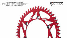 Load image into Gallery viewer, Vortex Racing 48 Tooth 520 Rear Sprocket - Red | 254ZR-48
