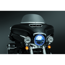 Load image into Gallery viewer, Kuryakyn Smooth Windshield Trim 14-Up Touring Chrome | 1387
