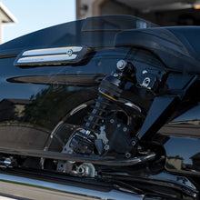Load image into Gallery viewer, Progressive Harley Ultra Low 944 Series Shocks 12.5in Heavy Duty - Blk/Gld Progressive