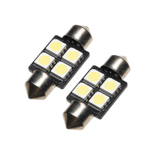 Load image into Gallery viewer, Oracle 33MM 4 LED 3-Chip Festoon Bulbs (Pair) - Cool White SEE WARRANTY Bulbs ORACLE Lighting