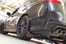 Load image into Gallery viewer, Rally Armor 15-21 Subaru WRX/STI Black UR Mud Flap w/Blue Logo Mud Flaps Rally Armor