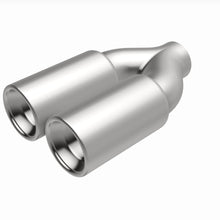 Load image into Gallery viewer, MagnaFlow Exhaust Products Exhaust Tail Pipe Tip MagnaFlow Exhaust Products Magnaflow Dual Exhaust Tip - 2.25in. Inlet/3in. Outlet 35167