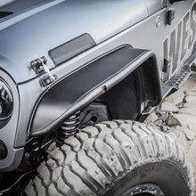 Load image into Gallery viewer, Westin/Snyper 07-17 Jeep Wrangler Tube Fenders - Front - Textured Black Westin