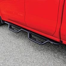 Load image into Gallery viewer, Westin 14-18 Chevy/GMC Silverado/Sierra 1500/2500/3500 Double Cab Outlaw Drop Nerf Bars Tex Black | 20-13715