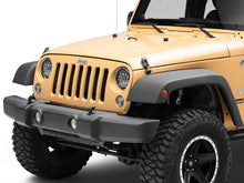 Load image into Gallery viewer, Raxiom 97-18 Jeep Wrangler TJ/JK Axial Series 13-LED Headlights- Black Housing (Clear Lens) Headlights Raxiom