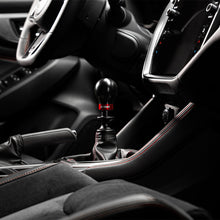 Load image into Gallery viewer, COBB Shift Knobs Cobb Subaru 6-Speed Weighted COBB Shift Knob - Black (Incl. Both Red + Blk Collars)